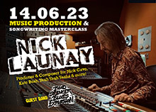 Masterclass di Nick Launay