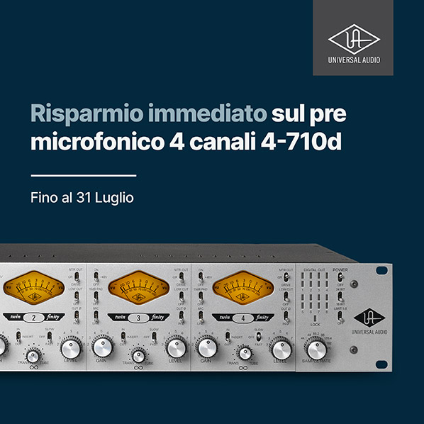 Universal Audio 4-710d Promo